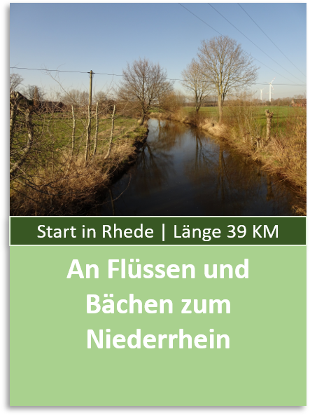 An Flüssen und Bächen zum Niederrhein